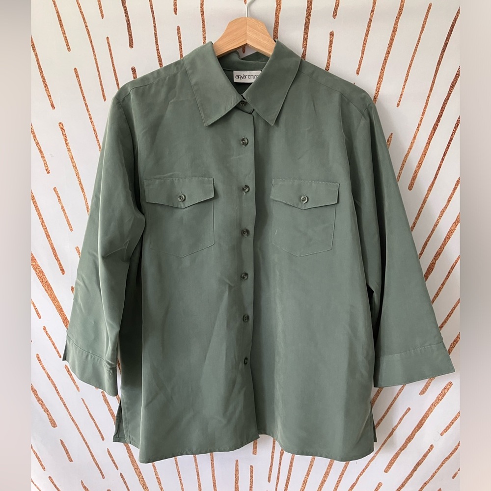 Vintage Apparenza Button Up Blouse